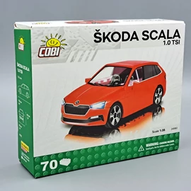 Cobi Skoda Octavia 1:35 70db-os 24582 építhető modellautó