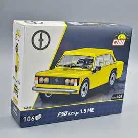 Cobi Fiat FSO 125P 1:35 106db-os 24588 építhető autómodell