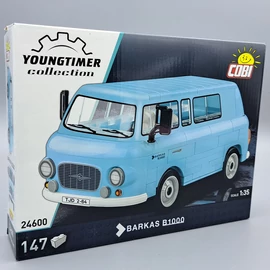 Cobi Barkas B1000 kék 1:35 147db. 24600 építhető autómodell