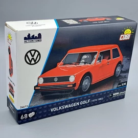 Cobi Volkswagen Golf 1:35 68db-os 24613 építhető autómodell
