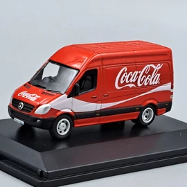 Mercedes Benz Sprinter Coca-Cola 1:76 Corgi autó modell