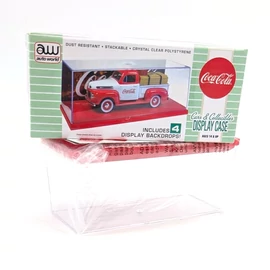 Vitrin 1:43 modell autókhoz (Coca-Cola)