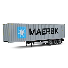 Container Trailer 1:24 modellautó