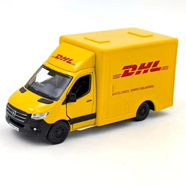 Mercedes-B.Sprinter DHL dobozos játékautó modellautó