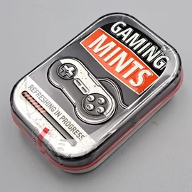 Nostalgic menta cukor Gaming Mints fém doboz