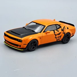 Dodge Challenger SRT 1:43 narancs Solido fém modell autó