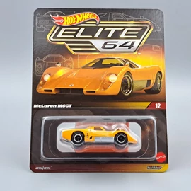 Hot Wheels Elite 64 - McLaren M6GT fém kisautó autó modell