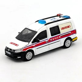 Volkswagen Caddy 1:64 rendőr ERA CAR 52 fém modellautó