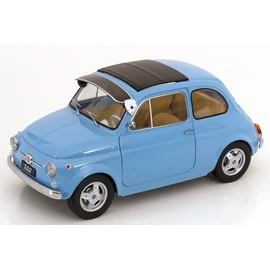 Fiat 500 F 1968 Custom 1:12 KKScale kék modellautó