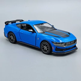 Ford Mustang 2024 Dark Kinsmart fém autó modell