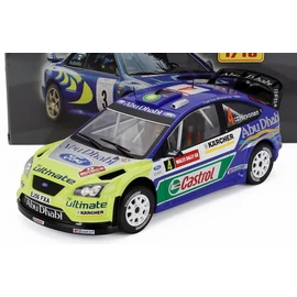 Ford England Focus WRC 1:18 Hirvonen vitrines Edicola autó modell
