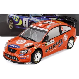 Ford England Focus 1:18 Solberg sárga Edicola rally autó modell