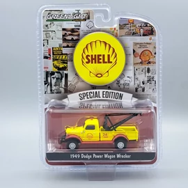 Dodge Power Wagon 1949 Shell 1:64 sárga Greenlight autó modell