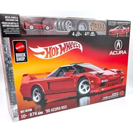 Hot Wheels 1:16-os autómodell építő szett Acura NSX 1990