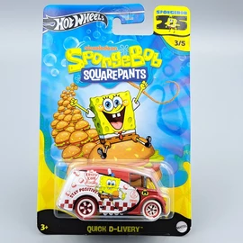 Hot Wheels Spongebob Quick D-Livery kisautó