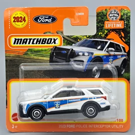Ford Interceptor Utility 2023 Matchbox  kisautó