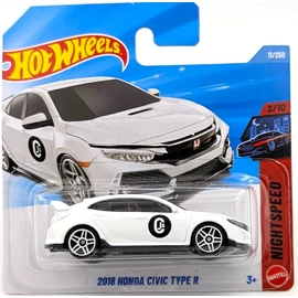 Honda Civic Type R 2018 Hot Wheels autó modell