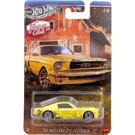 Hot Wheels Vintage Club Mustang Fastback kisautó