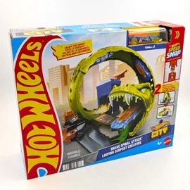 Hot Wheels Kígyó Spirál pálya autóval