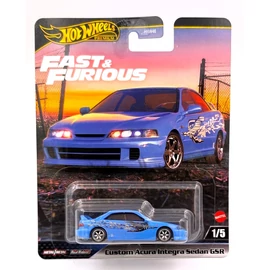  Fast&amp;amp;Furious - Acura Integra sedan 1/5 Hot Wheels kisautó