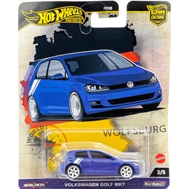 Volkswagen Golf MK7 Hot Wheels C.Culture kisautó modell