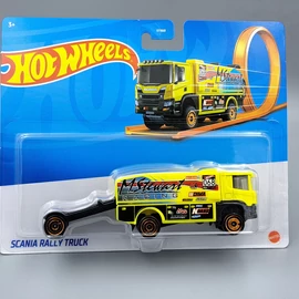  Hot Wheels Stars Track - Scania Rally fém autó modell