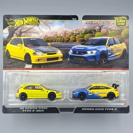 Honda Civic Premium szett Hot Wheels fém autó modell