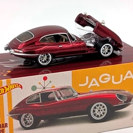 Jaguar E-Type 1964 Hot Wheels Premium fém autómodell kisautó