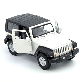 Jeep Wrangler Welly modellautó fehér