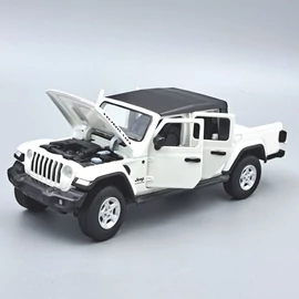 Jeep Gladiator Rubicon fehér 1:32 Tayumo fém autómodell