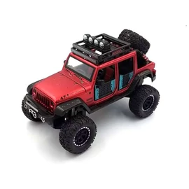 Jeep Off Road 4x4 Hanggal fénnyel 1:24