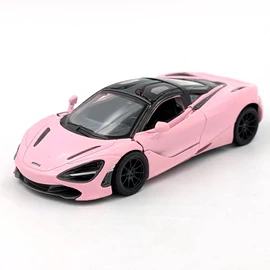 McLaren 720S Kinsmart világosrózsaszín játékautó