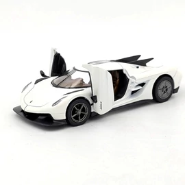 Koenigsegg Jesko Absolut Kinsmart fehér