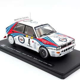  Lancia Delta HF #4 Monte-Carlo 1992 1:24 Atlas versenyautó modell