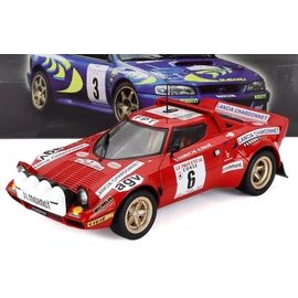 Lancia Stratos HF 1:18 Darniche-Mahé Edicola rally autó modell