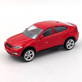 BMW X6 1:43 piros modellautó Rastar