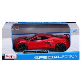 Chevrolet Corvette Sting Ray 2020 1:24 fém modellautó