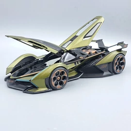 Lamborghini V12 Grand Turismo 1:18 zöld Maisto autó modell