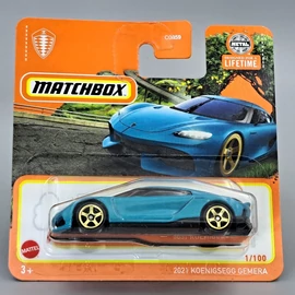 Koenigsegg Gemera 2021 1:64 Matchbox fém autó modell
