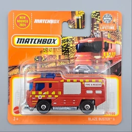 Blaze Buster 2 1:64 Matchbox modellautó