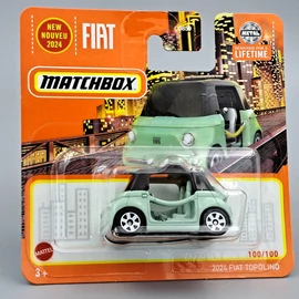  Fiat Topolino 2024 1:64 Matchbox kisautó