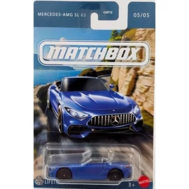 Mercedes-AMG SL 63 Matchbox kék kártyás