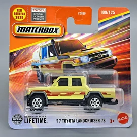 Toyota Land Cruiser 78 1:64 Matchbox fém kisautó