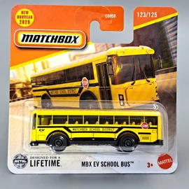 MBX EV School Bus 1:64 Matchbox modell autó