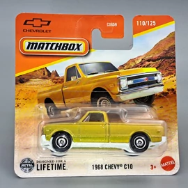 Chevy C10 1968 1:64 Matchbox modell autó