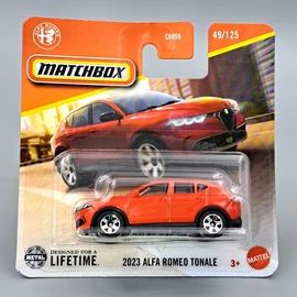 Alfa Romeo Tonale 2023 1:64 Matchbox autó modell