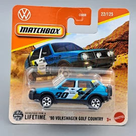 Volkswagen Golf Country 1:64 Matchbox autó modell