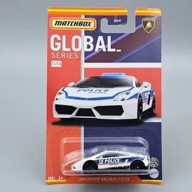 Lamborghini Rendőr Global Matchbox modellautó