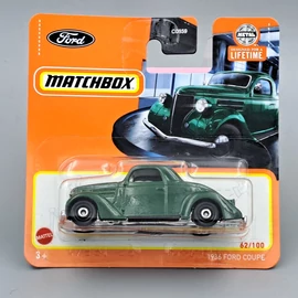 Ford Coupe 1936 1:64 Matchbox zöld B