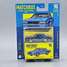 Chevy Monte Carlo Ls Matchbox Collectors fém modell autó